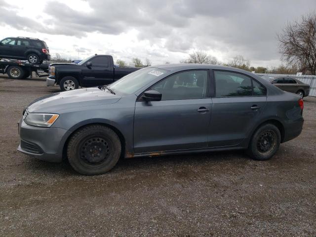 3VW2K7AJ9BM065011 - 2011 VOLKSWAGEN JETTA BASE 灰色 照片 1