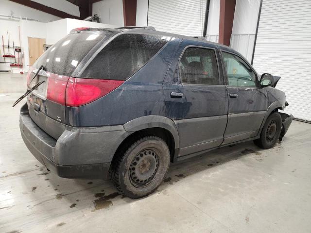 3G5DA03EX4S512425 - 2004 BUICK RENDEZVOUS CX BLUE photo 3