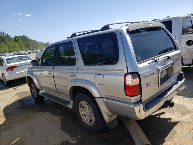 JT3GN86R720233871 - 2002 TOYOTA 4RUNNER SR5 SILVER photo 2