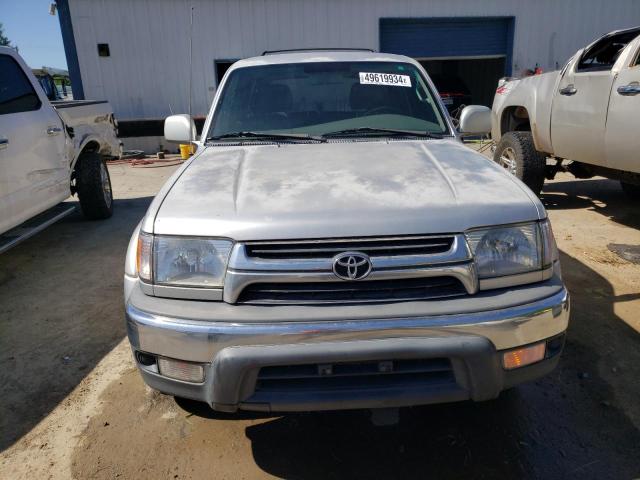 JT3GN86R720233871 - 2002 TOYOTA 4RUNNER SR5 SILVER photo 5