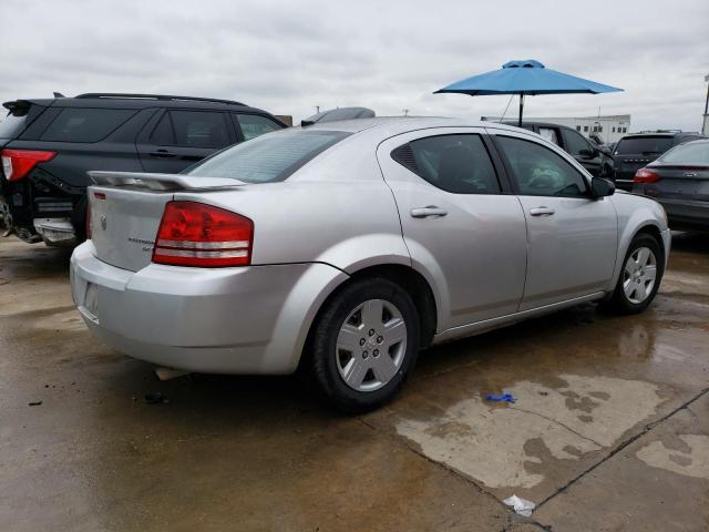 1B3CC4FB5AN118037 - 2010 DODGE AVENGER SXT SILVER photo 3