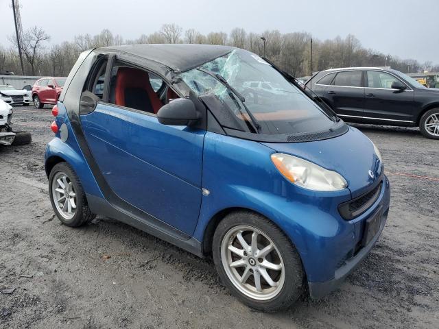 WMEEJ31X28K115281 - 2008 SMART FORTWO PURE BLUE photo 4