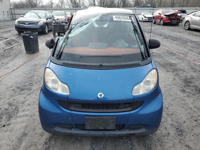 WMEEJ31X28K115281 - 2008 SMART FORTWO PURE BLUE photo 5