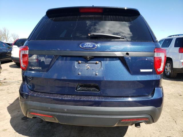 1FM5K8AT4GGC41872 - 2016 FORD EXPLORER POLICE INTERCEPTOR 蓝色 照片 6