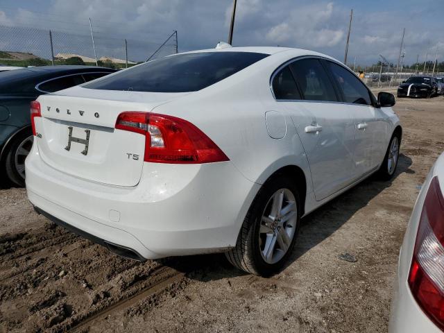 YV140MFB0F1317291 - 2015 VOLVO S60 PREMIER WHITE photo 3