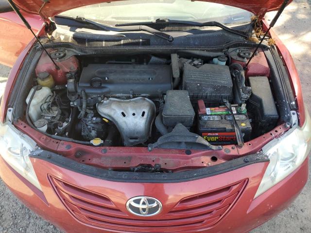 4T4BE46K68R026540 - 2008 TOYOTA CAMRY CE RED photo 11