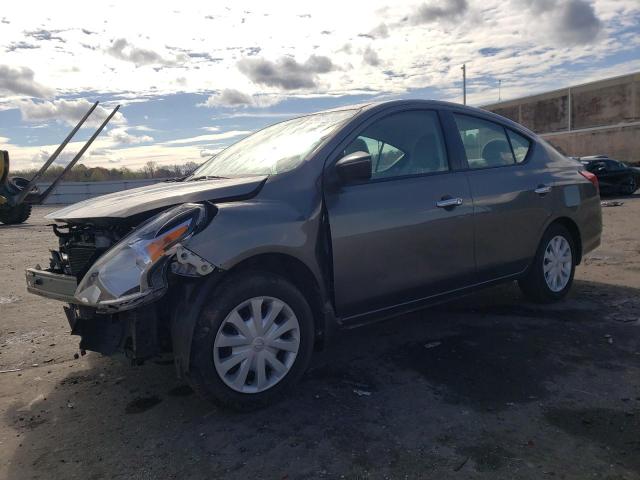 3N1CN7APXGL827961 - 2016 NISSAN VERSA S GRAY photo 1