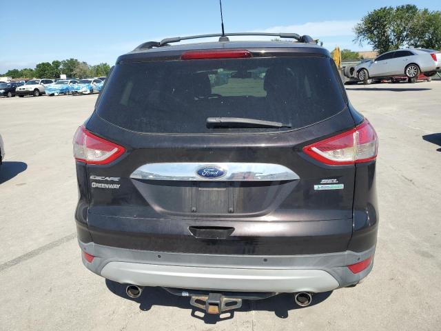 1FMCU0HX0DUB24511 - 2013 FORD ESCAPE SEL BLACK photo 6