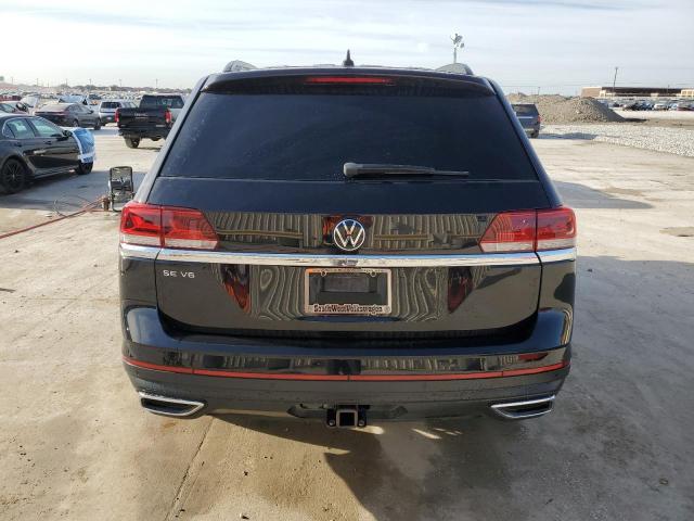 1V2WR2CA3MC519899 - 2021 VOLKSWAGEN ATLAS SE Чорний фото 6