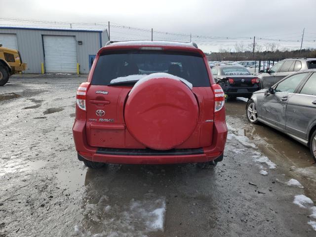 2T3BF4DV1AW036247 - 2010 TOYOTA RAV4 RED photo 6