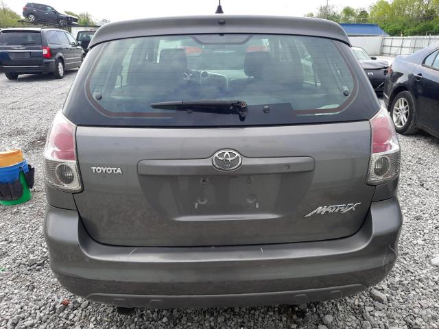 2T1KR32EX6C611709 - 2006 TOYOTA COROLLA MA XR GRAY photo 6