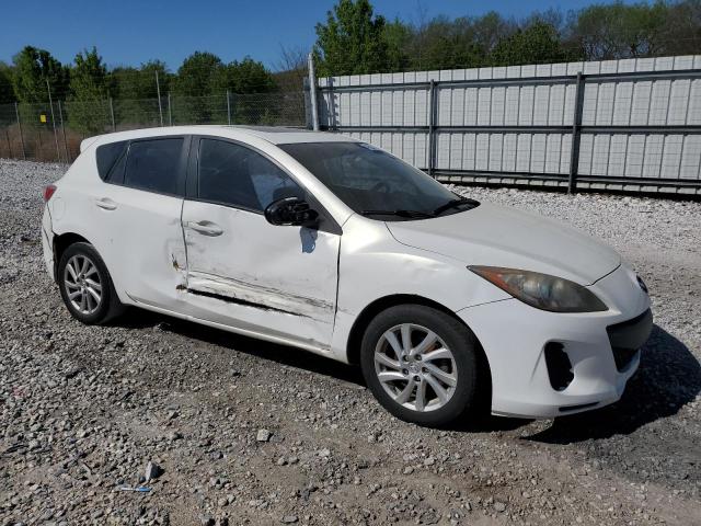 JM1BL1L72C1629031 - 2012 MAZDA 3 I WHITE photo 4