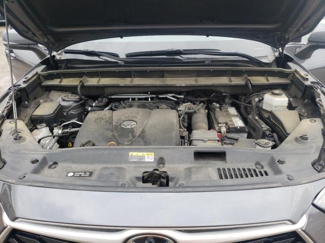 5TDGZRAH7MS518638 - 2021 TOYOTA HIGHLANDER XLE فضي صورة 12