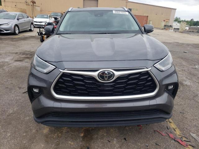 5TDGZRAH7MS518638 - 2021 TOYOTA HIGHLANDER XLE فضي صورة 5
