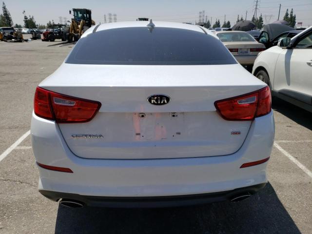 5XXGM4A76FG493471 - 2015 KIA OPTIMA LX WHITE photo 6