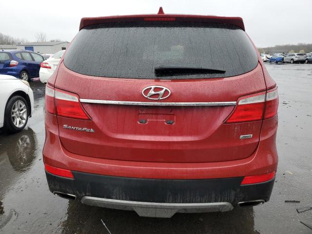 KM8SNDHF2EU066362 - 2014 HYUNDAI SANTA FE GLS RED photo 6