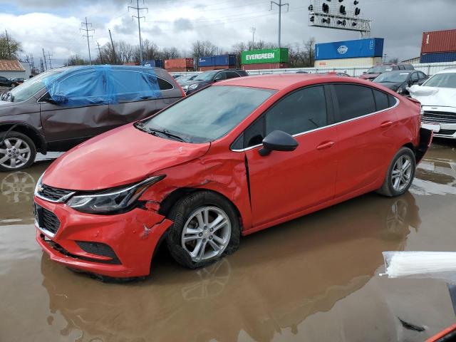 1G1BE5SM1H7175117 - 2017 CHEVROLET CRUZE LT RED photo 1