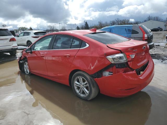 1G1BE5SM1H7175117 - 2017 CHEVROLET CRUZE LT RED photo 2