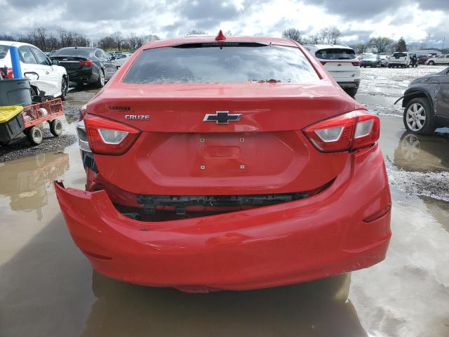 1G1BE5SM1H7175117 - 2017 CHEVROLET CRUZE LT RED photo 6