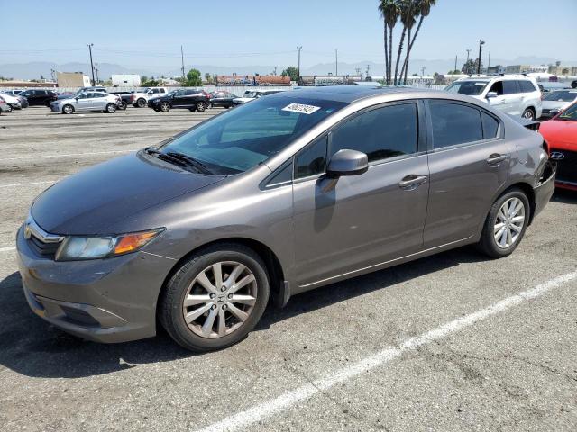 19XFB2F90CE338905 - 2012 HONDA CIVIC EXL გრაფიტი ფოტო 1