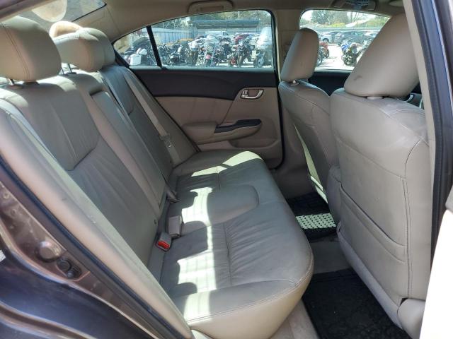 19XFB2F90CE338905 - 2012 HONDA CIVIC EXL გრაფიტი ფოტო 10