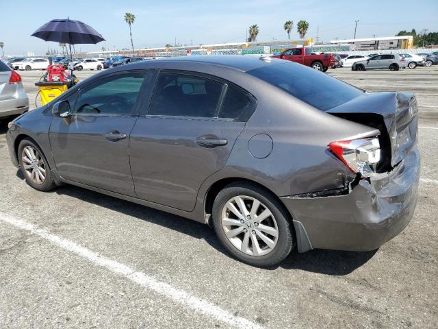 19XFB2F90CE338905 - 2012 HONDA CIVIC EXL გრაფიტი ფოტო 2