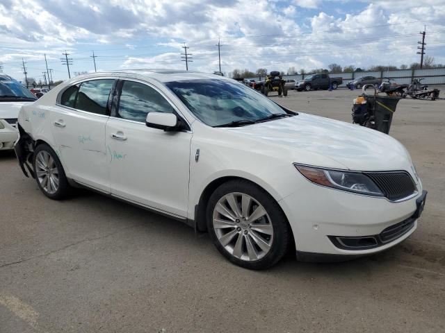 1LNHL9FT8DG616201 - 2013 LINCOLN MKS WHITE photo 4