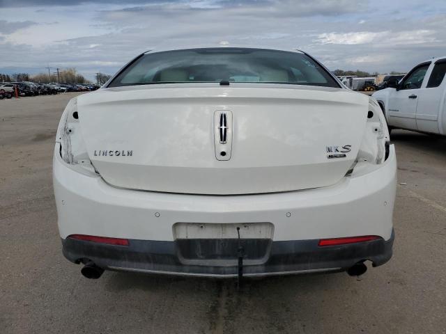 1LNHL9FT8DG616201 - 2013 LINCOLN MKS WHITE photo 6