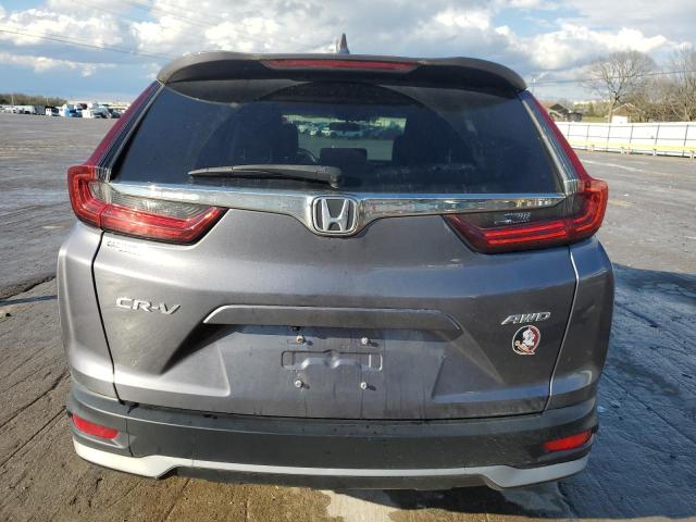 5J6RW2H53LL025618 - 2020 HONDA CR-V EX GRAY photo 6