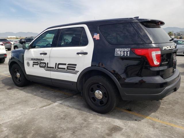1FM5K8AR0KGB23573 - 2019 FORD EXPLORER POLICE INTERCEPTOR İki rəngli foto 2