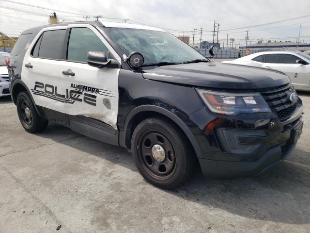 1FM5K8AR0KGB23573 - 2019 FORD EXPLORER POLICE INTERCEPTOR İki rəngli foto 4