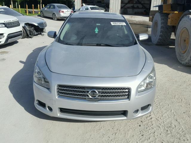 1N4AA5AP2BC854599 - 2011 NISSAN MAXIMA S SILVER photo 9