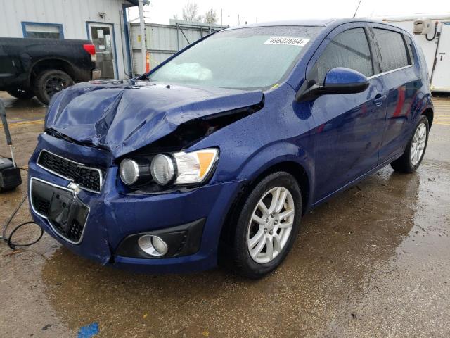 1G1JC6SH9D4146793 - 2013 CHEVROLET SONIC LT BLUE photo 1