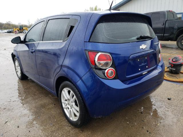 1G1JC6SH9D4146793 - 2013 CHEVROLET SONIC LT BLUE photo 2