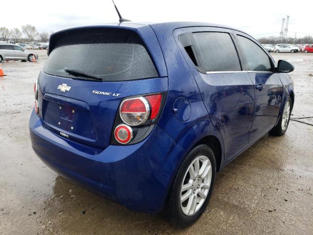 1G1JC6SH9D4146793 - 2013 CHEVROLET SONIC LT BLUE photo 3