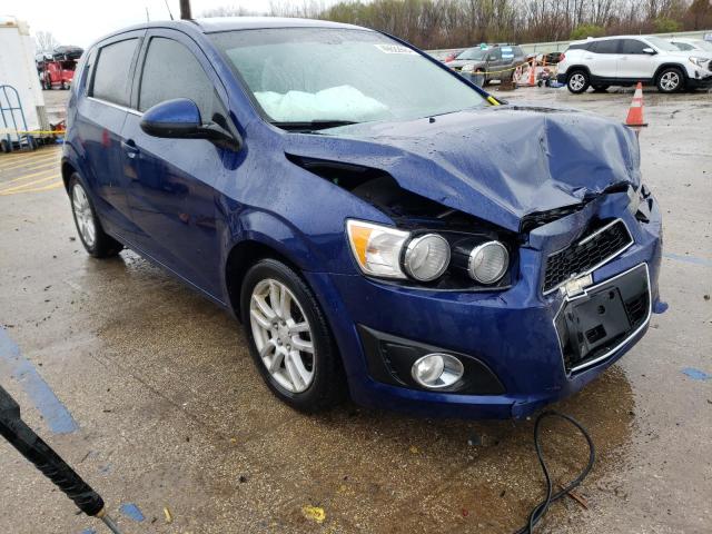 1G1JC6SH9D4146793 - 2013 CHEVROLET SONIC LT BLUE photo 4