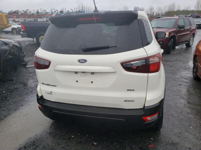 MAJ6S3JL8LC342299 - 2020 FORD ECOSPORT SES WHITE photo 6