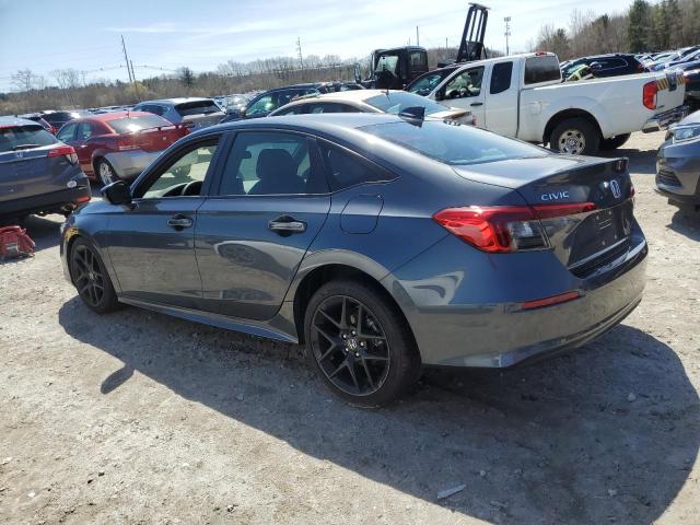 2HGFE2F5XRH506357 - 2024 HONDA CIVIC SPORT GRAY photo 2