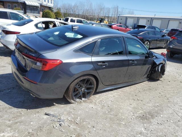 2HGFE2F5XRH506357 - 2024 HONDA CIVIC SPORT GRAY photo 3