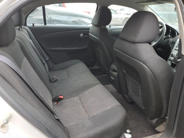 1G1ZC5EUXCF119885 - 2012 CHEVROLET MALIBU 1LT SILVER photo 10