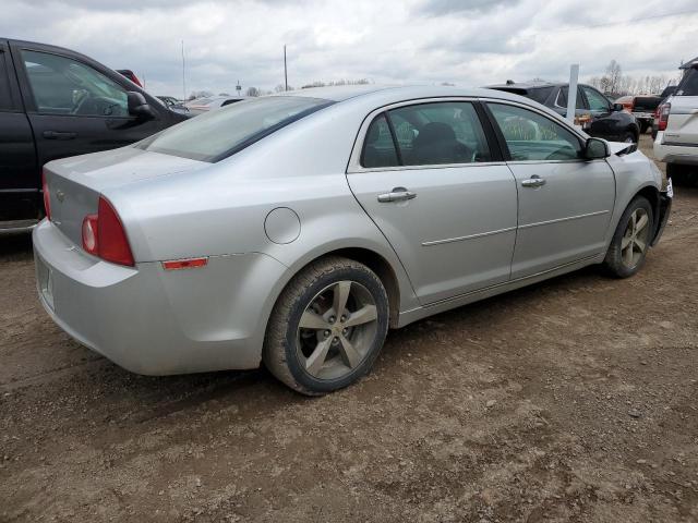 1G1ZC5EUXCF119885 - 2012 CHEVROLET MALIBU 1LT SILVER photo 3