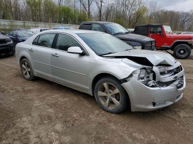 1G1ZC5EUXCF119885 - 2012 CHEVROLET MALIBU 1LT SILVER photo 4
