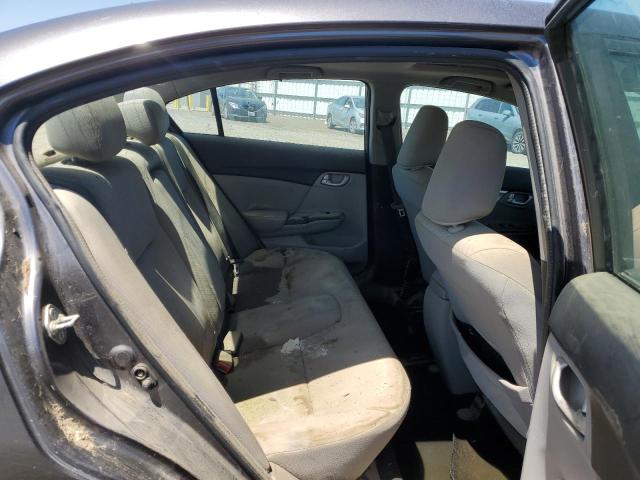 19XFB2F80FE244812 - 2015 HONDA CIVIC EX ნაცრისფერი ფოტო 10