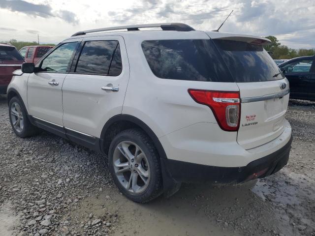 1FM5K8F85DGA10933 - 2013 FORD EXPLORER LIMITED WHITE photo 2