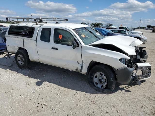 5TFRX5GN1JX118049 - 2018 TOYOTA TACOMA ACCESS CAB WHITE photo 4