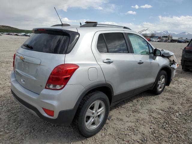 3GNCJPSB1KL247820 - 2019 CHEVROLET TRAX 1LT SILVER photo 3