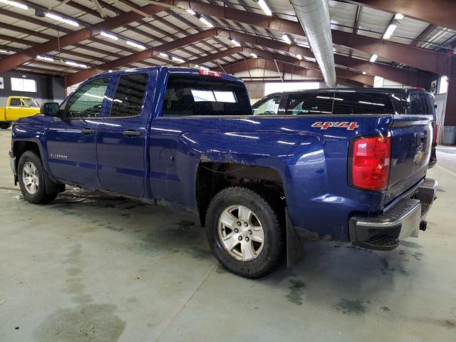 1GCVKREC0EZ143685 - 2014 CHEVROLET SILVERADO K1500 LT BLUE photo 2