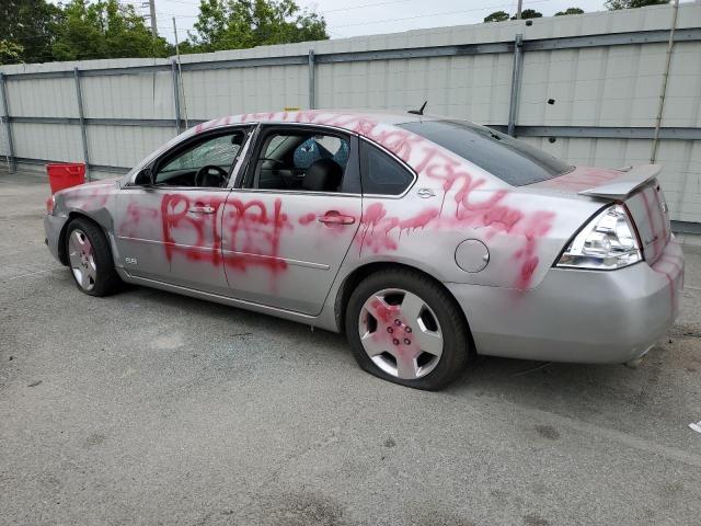 2G1WD58C469225765 - 2006 CHEVROLET IMPALA SUPER SPORT SILVER photo 2