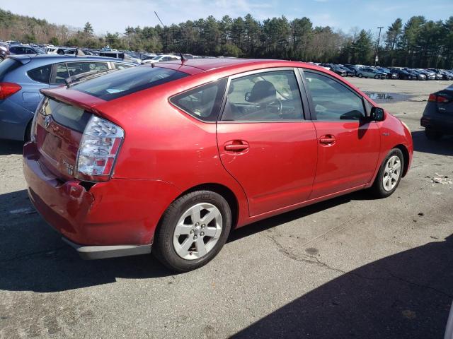 JTDKB20U983333597 - 2008 TOYOTA PRIUS RED photo 3