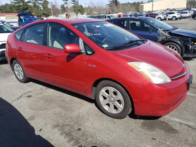 JTDKB20U983333597 - 2008 TOYOTA PRIUS RED photo 4